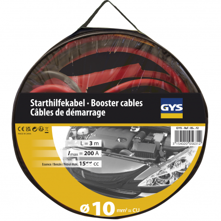 Diverse - Cabluri Alimentare Gys Pro 200A (1.5L) - clesti izolati - Ø10mm² - 2 x 2.8m
