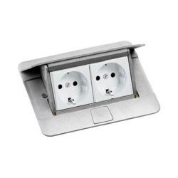 Caseta tip pop-up 4 module Aluminiu Mat Legrand 0540110