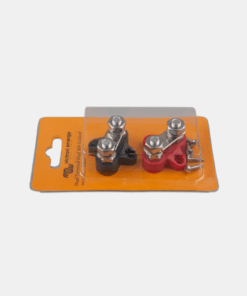 Accesorii - Conector terminal dual Victron Energy M8 set (1 rosu /1 negru)