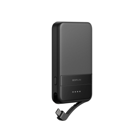 Powerbanks & acumulatori externi - EcoFlow RAPID 10000 – Power Bank 65W, Wireless 15W, Smart Display, negru