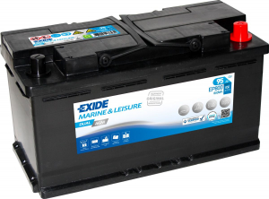 Deep Cycle - Tractiune/Semi-Tractiune - Acumulator Auto Exide DUAL AGM Marine si Caravane 95 Ah EP800