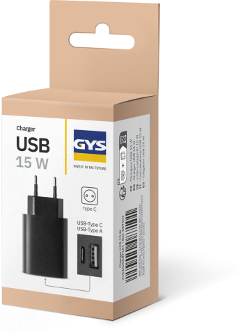 Redresoare, incarcatoare si testere - Gys Incarcator USB 15W