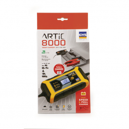 Acumulatori VRLA AGM/GEL / Tractiune / LiFePo4 - Incarcator Gys Artic 8000
