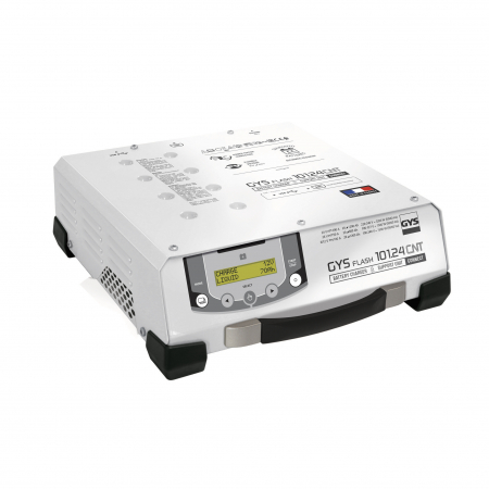 Acumulatori VRLA AGM/GEL / Tractiune / LiFePo4 - Incarcator Gysflash 101.24 CNT FV (cabluri 5m)