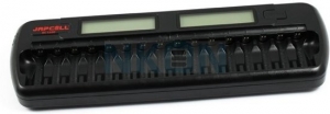 Acumulatori, Baterii si Incarcatoare Uzuale - Incarcator inteligent pentru AA/AAA NiMH, 16 canale, Japcell, BC-1600 R6 R3
