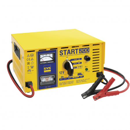 Acumulatori VRLA AGM/GEL / Tractiune / LiFePo4 - Incarcator Gys Start 200 - 12V
