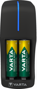 Incarcator Varta Mini Charger 57646 R6 R3 + 2 Acumulatori Varta Power AA R6 2100 mah2