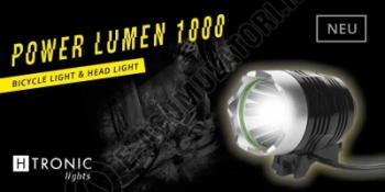 Resigilat - Lanterna bicicleta/cap Htronic Power Lumen 10003