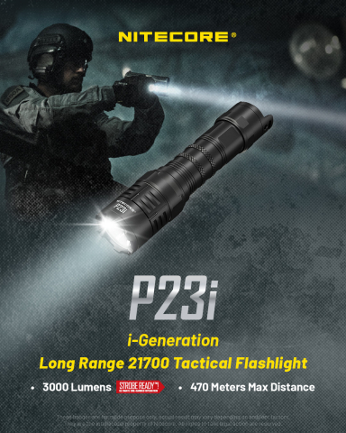 Lanterna Nitecore tactica P23i 1 x 21700 5000mah [2]