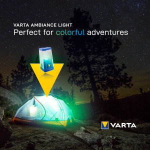 Lanterna Varta 17666 Outdoor Ambiance L204