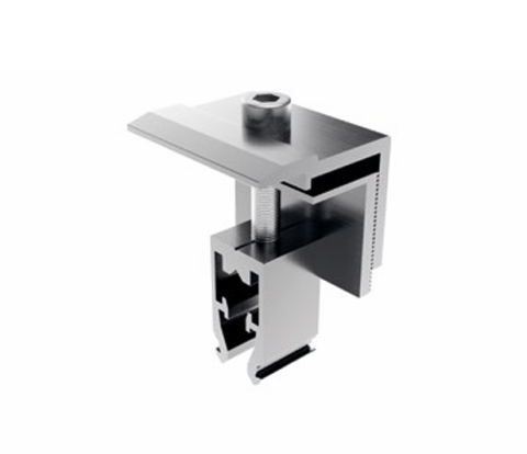 Sisteme prindere panouri fotovoltaice - Mounting Systems Clema Capat Prindere Panouri Fotovoltaice 33-45mm Aluminiu