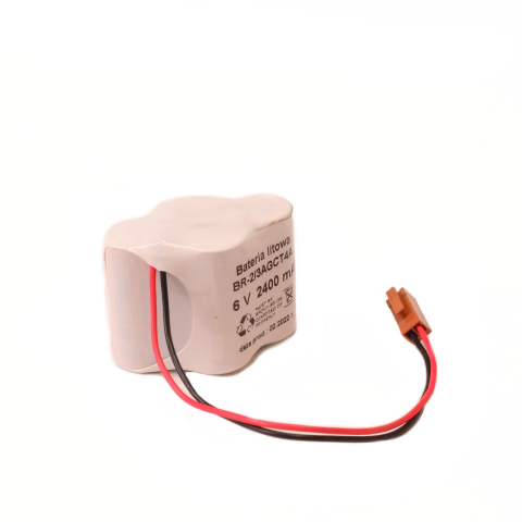 Acumulatori, Baterii si Incarcatoare Uzuale - Pachet acumulatori cu celule Panasonic BR-2/3AGCT4A 6V, 2400mah