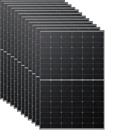 Pachet Sistem fotovoltaic Longi 5kWp cu invertor 5kW monofazat Huawei hibrid [1]