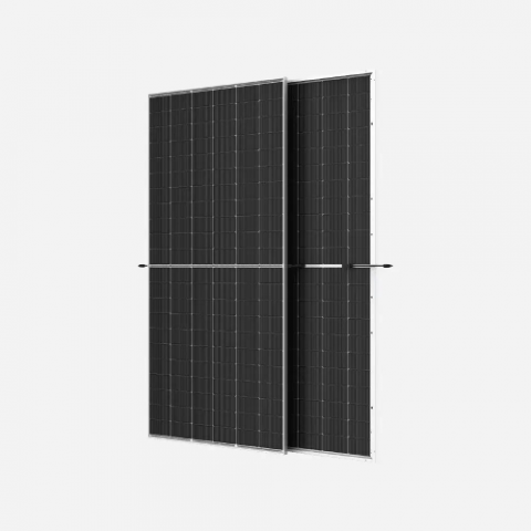 Oferte parteneri - Panou Solar Trina Solar Vertex N 700W Half-cut Silver Frame Bifacial Dual Glass