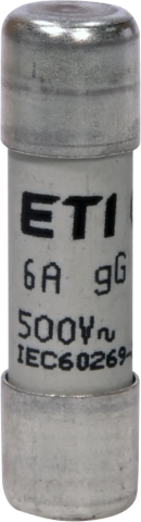 Sigurante - Siguranta fuzibila CH10 GG 10x38 6A 500V ETI