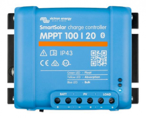 Controlere solare - Incarcator solar Victron Energy SmartSolar MPPT 100/20 (pana la 48V) Retail
