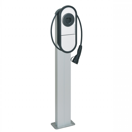 Statii de incarcare vehicule electrice - Stalp montare la sol pentru statie incarcare Legrand Green Up ONE