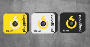 Statii de incarcare - Statie de incarcare Plugpoint Wallbox 22kW simpla