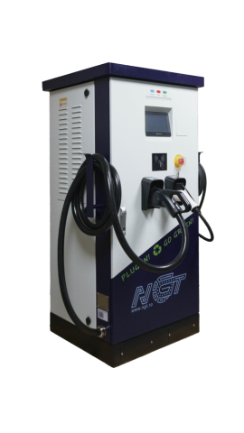 Stație de Încărcare NGT 82KW – AC/DC, CCS2 + Type 2, Ecran 7” Touch [1]