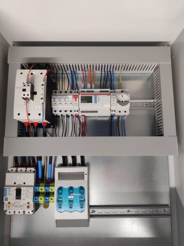 Tablou electric echipat trifazat 2 x 30 kW [1]