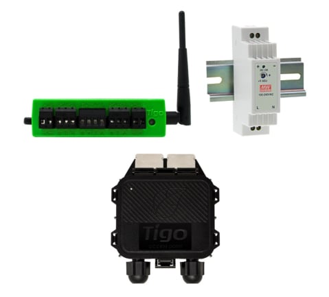 Accesorii - Tigo Cloud Connect Advanced – Indoor Kit cu DIN Rail Power Supply