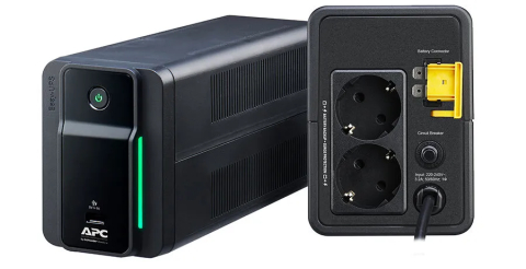 UPS Calculatoare si Servere - UPS APC Easy UPS BVX 700VA 360W Line-Interactive, AVR, 2 prize Schuko, BVX700LI-GR