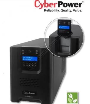 UPS Cyber Power PR1000ELCD Line-Interactive 1000VA 700W AVR, LCD Display, 8 IEC OUTLETS, USB & Serial port0