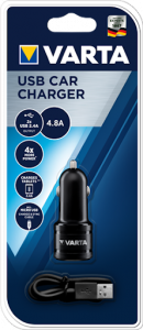 Incarcator auto Varta 57931 USB 2x2.1A0