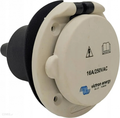 Panouri fotovoltaice si accesorii - Intrare alimentare Victron Energy poliamida cu capac 16A/250Vac (2p/3w)