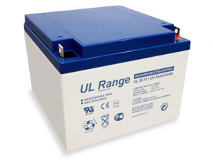 VRLA AGM/GEL / Traction / LiFePo4 Batteries - VRLA Ultracell 12V, 26Ah Rechargeable Battery UL26-12