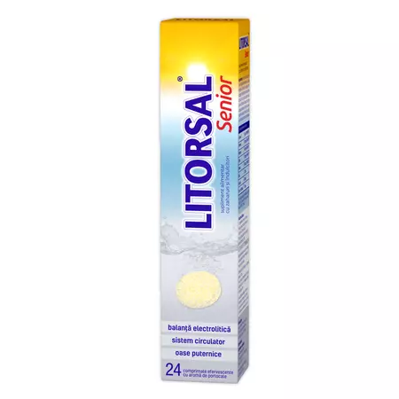 PRODUSE - Litorsal Senior 24 comprimate efervescente Zdrovit