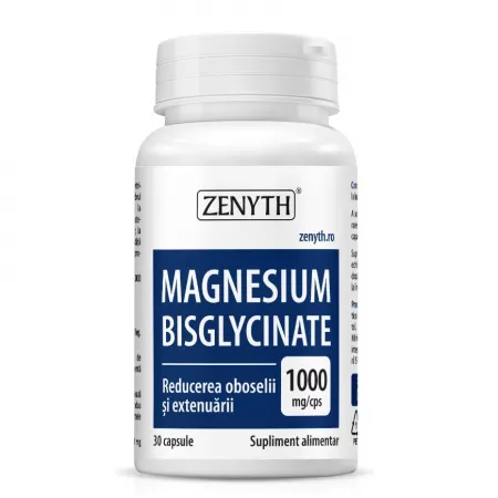 PRODUSE - Magneziu bisglicinat Zenyth 1000 mg, 30 capsule