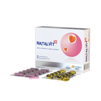Suplimente Alimentare - Natalvit IQ X 30 comprimate + 30 capsule