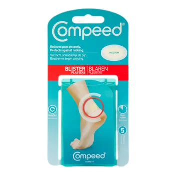 Plasturi - Plasturi pentru bășici Compeed Mediu, 5 bucăți