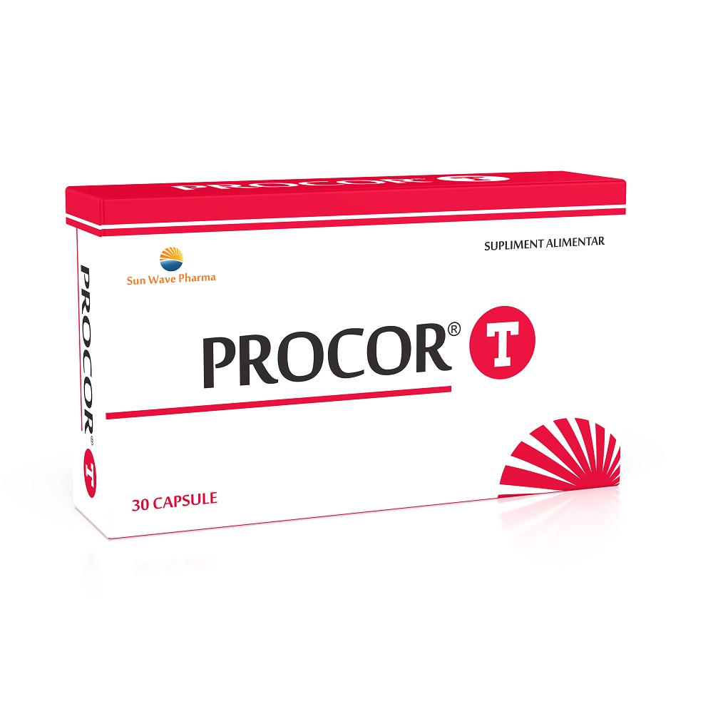 Protectie Solara - Procor T, 30 capsule Sun Wave Pharma