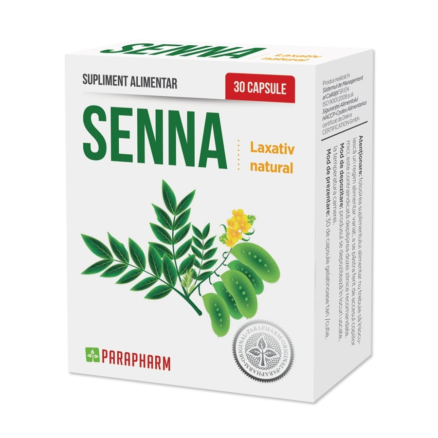 PRODUSE - Senna X 30 capsule Parapharm