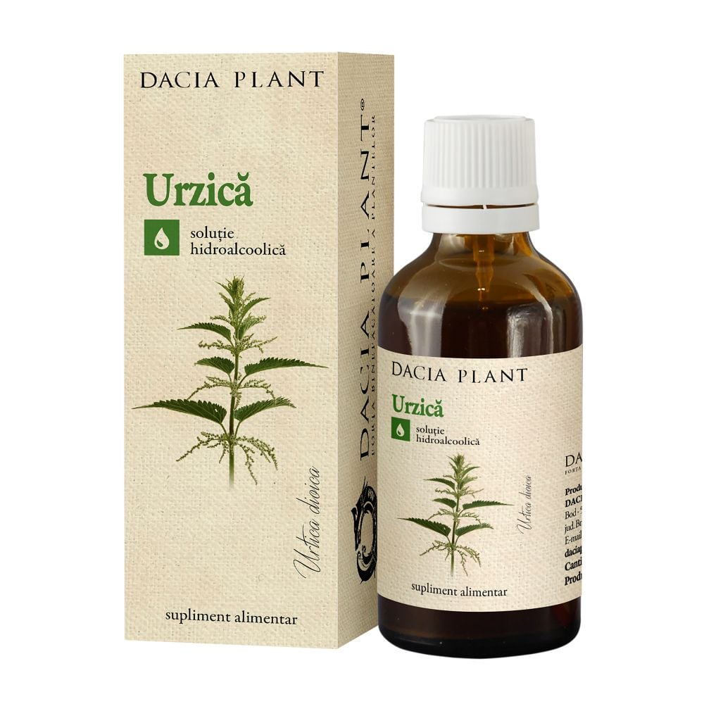 Ingrijire Corp - Tinctura de urzica 50 ml Dacia Plant