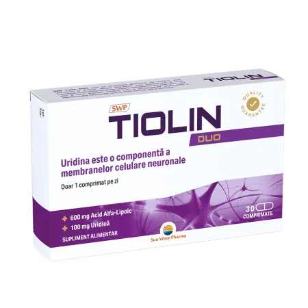 Ingrijire Copii - Tiolin Duo 30 comprimate Sun Wave Pharma