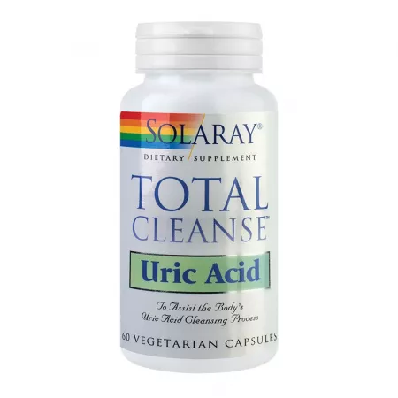 Protectie Solara - Total Cleanse Uric Acid Solaray 60 capsule