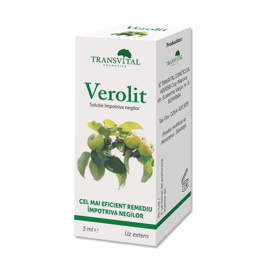 Ingrijire unghii - Verolit Soluție Împotriva Negilor 5 ml