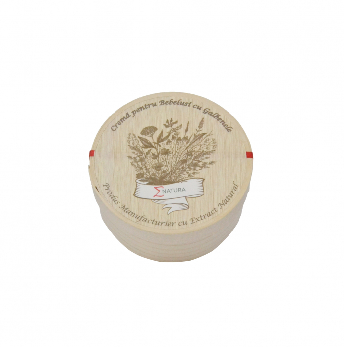 Crema pentru bebelusi ( tip Petrini ) cu extract de galbenele, ∑NATURA, 50ml [2]