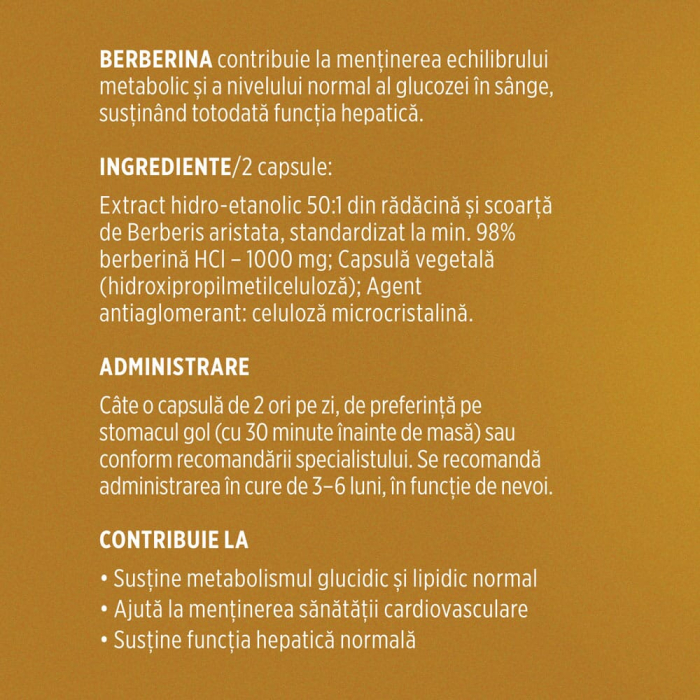 Berberină - 60 capsule [7]