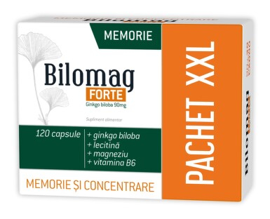 Bilomag Forte Memorie, Pachet Economic 90+30 Capsule [1]