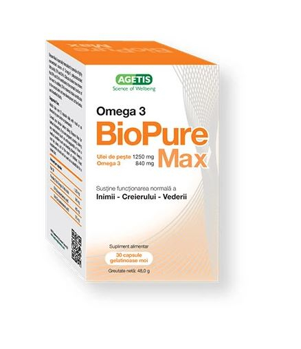 Biopure Max Omega 3, 30 Capsule [1]