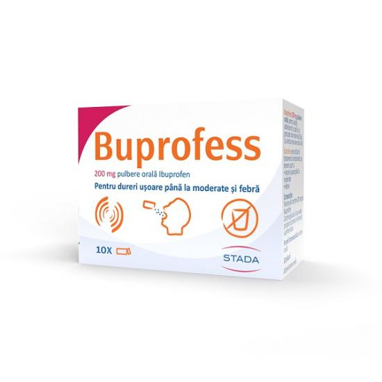 Buprofess 200 mg, 10 plicuri [1]