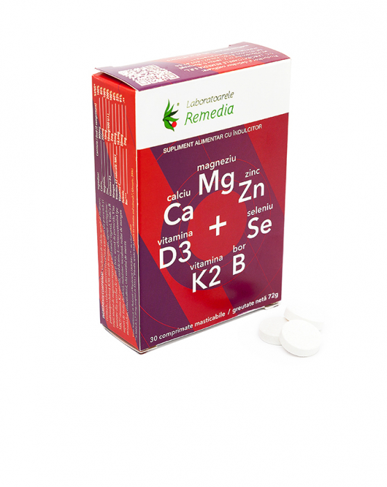 Ca + Mg + Zn + D3 + Se [1]