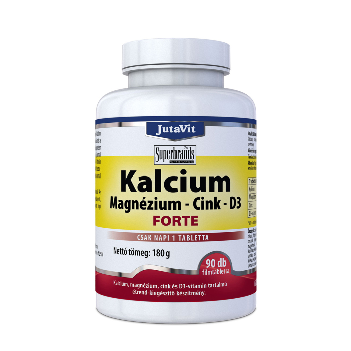 Calciu 500Mg+Magneziu 150Mg+Zinc 15Mg Forte X 90Buc [1]