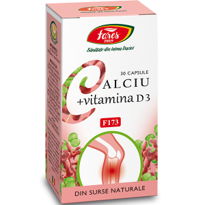 Calciu + Vitamina D3, F173, capsule [1]