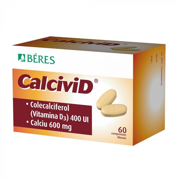 CalciviD, 60 comprimate filmate [1]