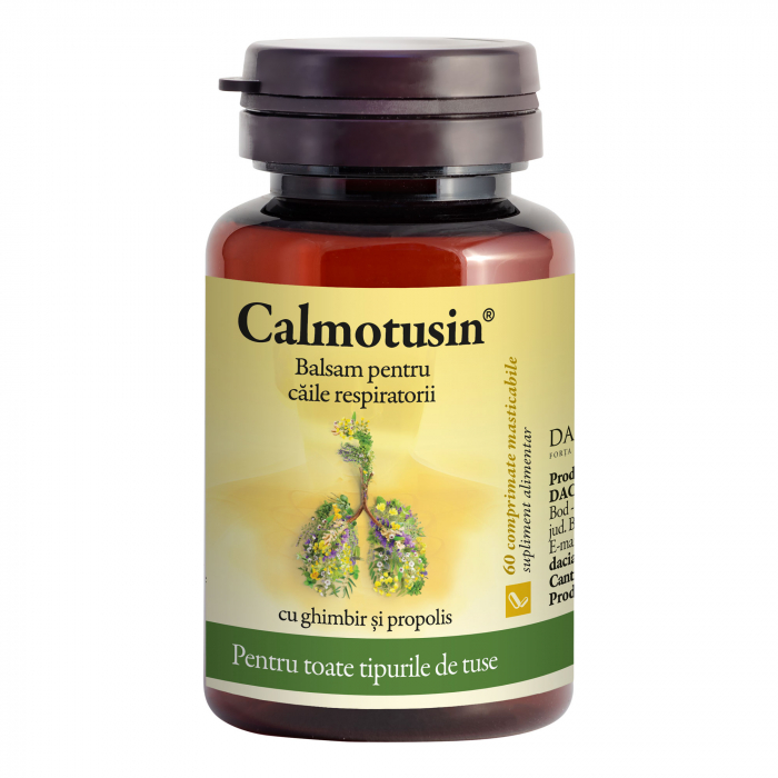 Calmotusin, 60 Comprimate masticabile [1]